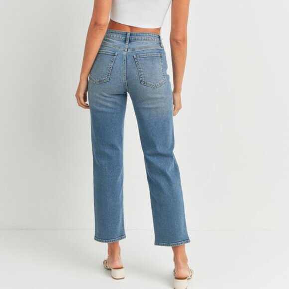 NWT Just USA Vintage Straight Leg Jeans - Picture 3 of 5